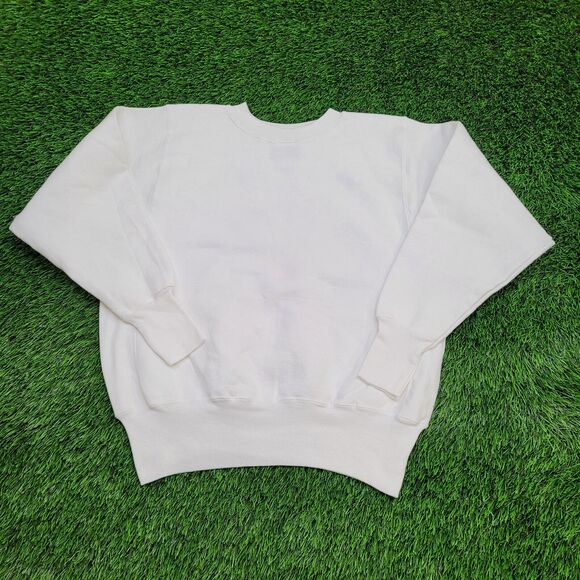 Vintage Trinity College Sweatshirt Womens Large 22x22 White - Picture 2 of 12